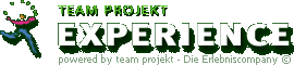 teamprojekt EXPERIENCE - powered by team projekt - Die Erlebniscompany